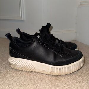 Sorel Black and White Men's Sneakers